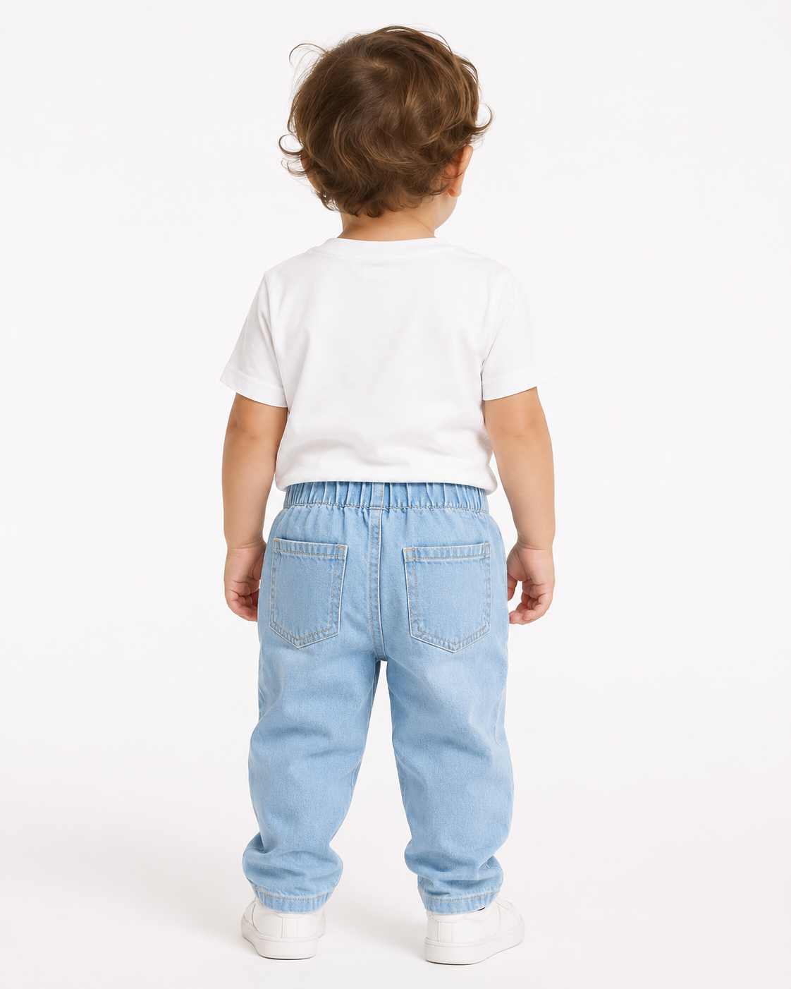 3pcs Toddler Denim Pants Set thumb 3