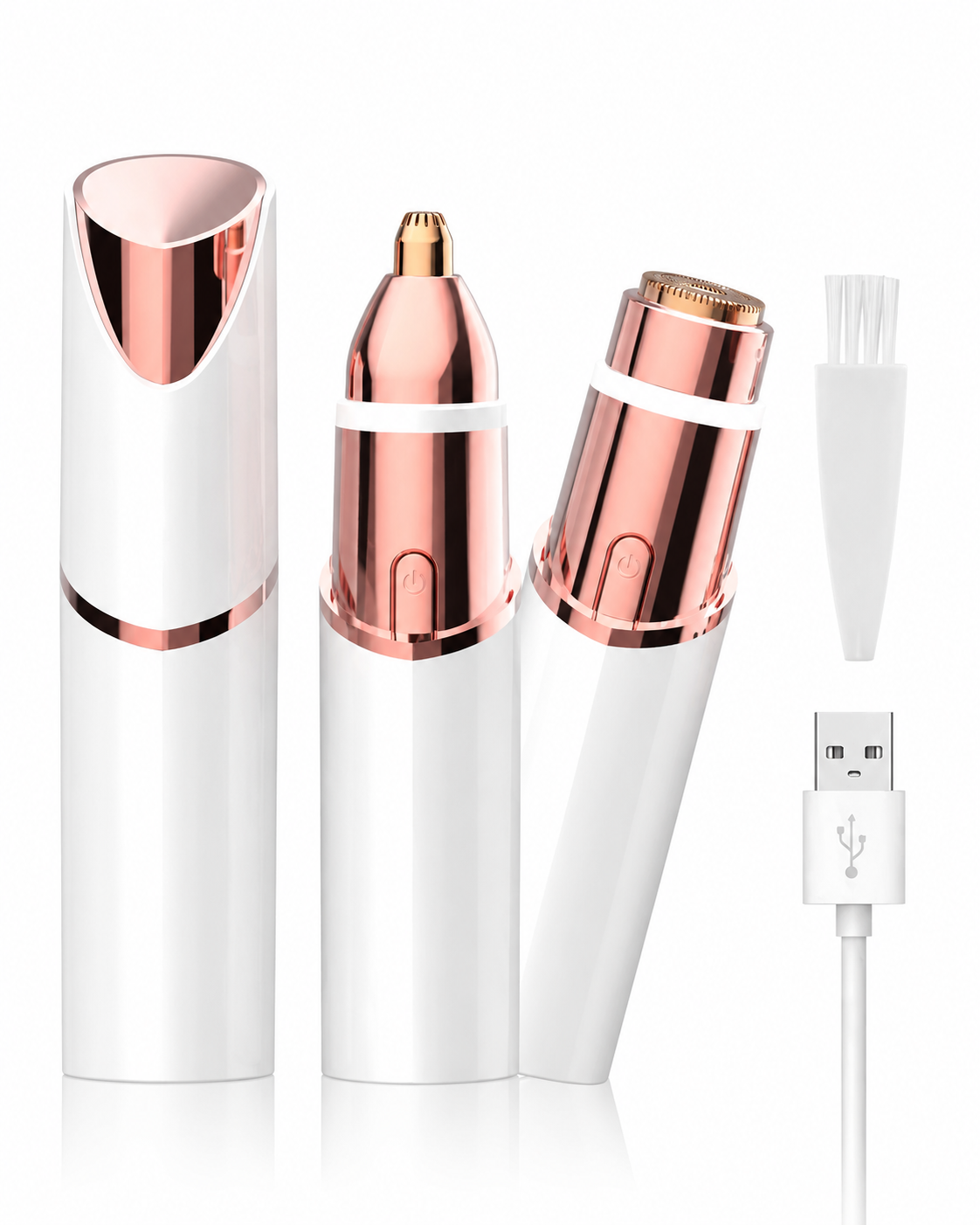 2-in-1 Facial Hair Remover & Eyebrow Trimmer